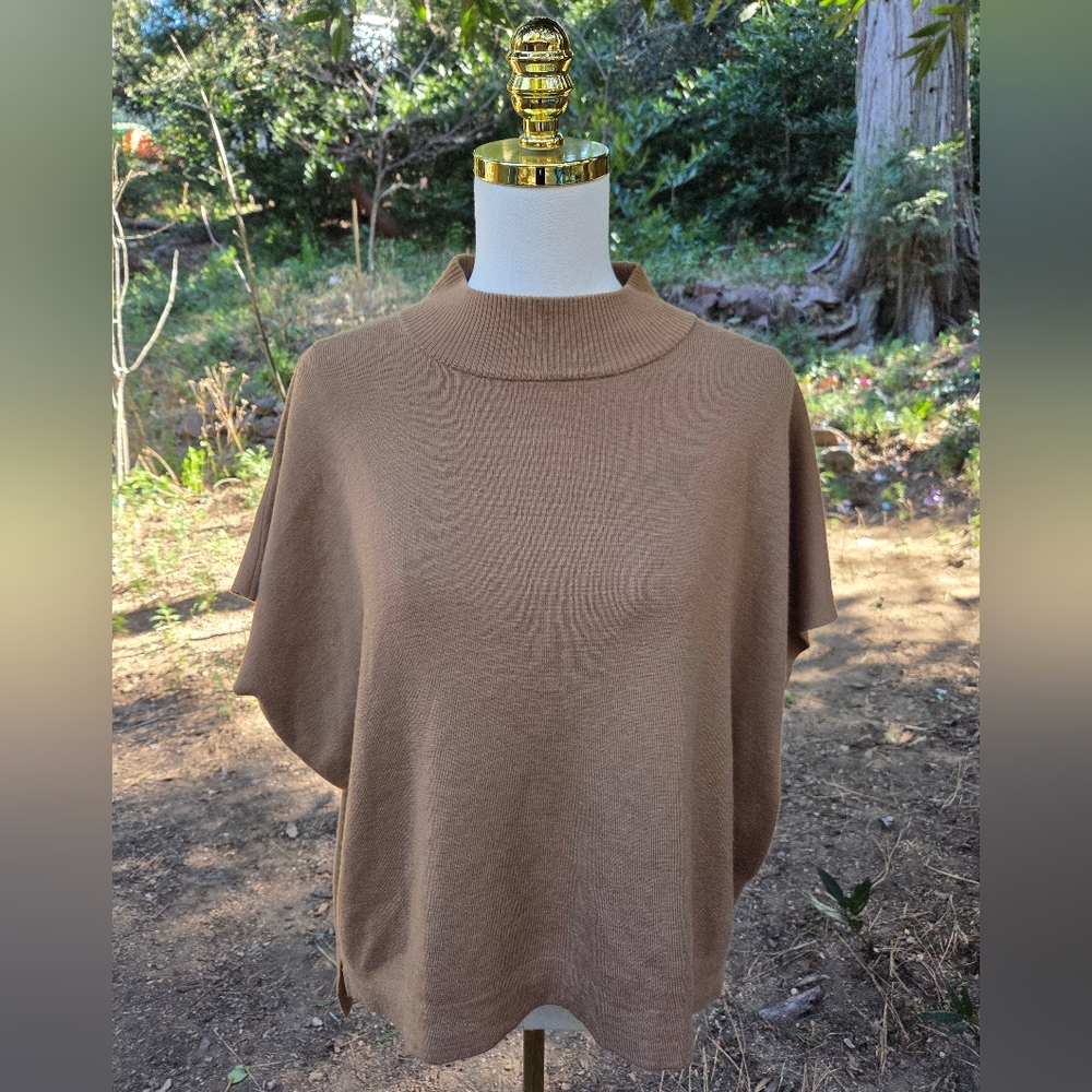 United Arrows Brown‎ Poncho Top